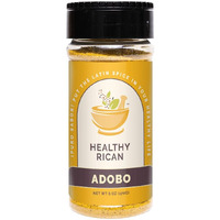 Healthy Rican Adobo Herb Seasoning Mix 6 Oz, 170 G, Non Gmo No Msg Preservatives Artificial Flavors Gluten Free Low Sodium Keto Friendly Whole 30 (Adobo)