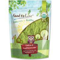 Food To Live Organic Moringa Powder, 1 Pound - Rich In, Non-Gmo, Ground Moringa Oleifera Leaf, Raw, Sun-Dried, Vegan, Bulk, Great For Drinks, Teas And Smoothies