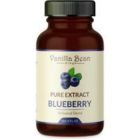 Pure Blueberry Extract For Baking And Flavoring - 4 Oz - Premium Quality Natural Flavors For Baked Goods, Desserts, & Cooking