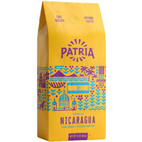Patria Nicaragua Dark Roast Ground Coffee, 12Oz Bag (Pack Of 1)
