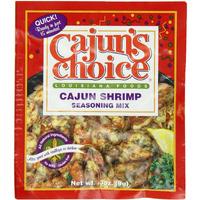 Cajun Shrimp Seasoning Mix .3 Oz Cajun's Choice Louisiana Foods (Pack Of 6)