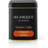 Selamlique Istanbul Turkish Coffee With Cinnamon (4.40Oz) Ultra Fine Ground