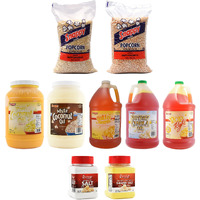 Snappy Mix & Match Popcorn Kernels, Oil & Salt Do-It-Yourself Popcorn Kit, 3 Pack