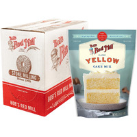 Bob's Red Mill Signature Classic Yellow Cake Mix - 15.5 Ounce Bag (Pack Of 4), Simple Clean Ingredients, Homemade Taste, Non-Gmo