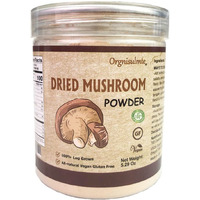 Orgnisulmte Dried Shiitake Mushrooms Powder No Additive All Natural Vegan And Gluten-Free 5.29 Oz(150G)