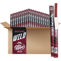 Jack Link's Wild Snack Sticks - Dr. Pepper Inspired Flavors - Individually Wrapped Sticks With 5G Of Protein, Inspired By The Flavors Of Dr. Pepper - 1 Oz. (20 Count)