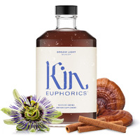 Dream Light By Kin Euphorics, Non Alcoholic Spirits, Nootropic, Botanic, Adaptogen Drink, Earthy Oak, Smoky Clove And Spicy Cinnamon, Soothe The Spirit And Quiet The Mind, 16.9 Fl Oz