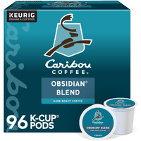 Caribou Coffee Obsidian Keurig Single-Serve K-Cup Pod, Medium Roast Coffee, 96 Count (4 Packs Of 24)