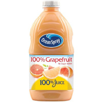 Ocean Spray Juice, 100% Grapefruit, 60 Ounce (Pack Of 8)