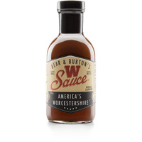 Bear And Burtons W Sauce | Distinctive Worcestershire Sauce Blend | Perfect For Steaks, Dressings & Marinades | 12 Oz
