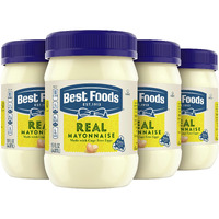 Best Foods Real Mayonnaise Creamy Condiment For Simple Meals Mayonnaise Sandwich Spread 15 Oz, Pack Of 4