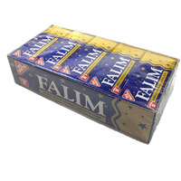 Falim Sugarless Plain Gum, Mastic (20 Pack (100 Pieces))