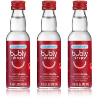 Sodastream Bubly Drops, Cherry, 1.36 Fl Oz (Pack Of 3)