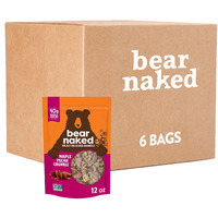 Bear Naked Granola Cereal, Breakfast Snacks, Maple Pecan (6 Bags)