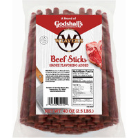 Weavers Beef Sticks (80 Original Mild Flavored 7    Beef Sticks Per 40Oz Bag)