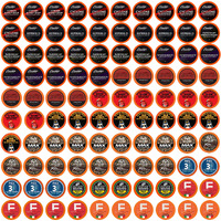 Two Rivers Coffee Bold Roast Coffee Pods For Single Serve Coffee Pod Brewers Including 2.0, Variety Sampler Pack, 100 Count