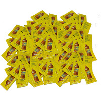 ""Valentina Mexican Hot Sauce Picante Salsa Seasoning Salt Spice Mix Made From Chili Peppers Perfect For Chips Fast Foods Lunch Snacks Or More 100 Packets Of 0.3 Oz. (8 Grams) ""