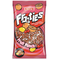 Fruit Punch Frooties - Tootsie Roll Chewy Candy - 360 Piece Count, 38.8 Oz Bag