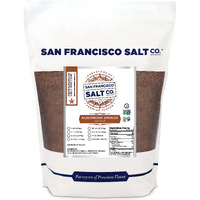 Alderwood Smoked Sea Salt - 2 Lb. Bag Fine Grain By San Francisco Salt Company