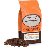 Caf   Grumpy Coffee - Heartbreaker Blend, 12Oz Bag, Medium Roast, Drip, French Press, Pour Over, Cold Brew (Whole Beans)