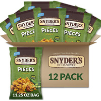 Snyder's Of Hanover Pretzel Pieces, Jalapeno, 11.25 Oz (Pack Of 12)