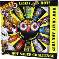 Crazy Hot Sauce Gift Set - Gourmet Challenge Dice Game - Prefect Premium Gourmet Gifts For Men.