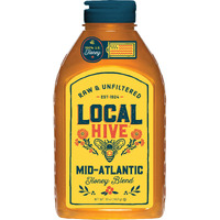 Local Hive Mid Atlantic Raw Unfiltered Honey 32Oz. 100% Us Honey Sourced From American Bees And Beekeepers.