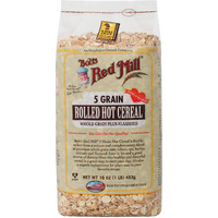 Bob's Red Mill 5 Grain Rolled Hot Cereal 16 Ounces (Case Of 4)