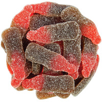 Smarty Stop Sour Cola Bottle Gummy Candy (1 Pound, Cherry)