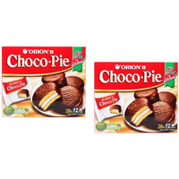 2 Boxes Orion Choco Pie With Marshmallow Cream 24 Packs