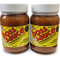 Boss Sauce Mild (2 Pack, 16Oz. Bottles). Tantalizing, Sweet & Spicy Gourmet After-Sauce | Enhance The Flavor Of Any Meat, Fish, Vegetables, Sides And More.
