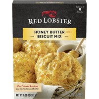 Red Lobster Honey Butter Flavored Biscuit Mix, Easy To Make, Makes Warm & Fluffy Biscuits, 11.36-Ounce Boxes (Pack Of 8), Packaging May Vary