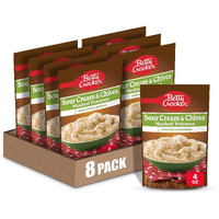 Betty Crocker Sour Cream & Chives Mashed Potatoes, 4 Oz. (Pack Of 8)
