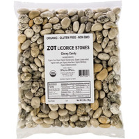 Zot Chewy Licorice Stones In Bulk, 2.2 Pound