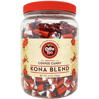 Coffee Rio Bulk Candy Individually Wrapped Coffee Candies, Office Candy, Breakroom Candy, Wrapped Candy For Office, Kona Blend Caramels 27 Ounce Jar Made With Real Exotic Coffee And Cream