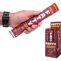 Fatty Meat Sticks, Grass-Fed Beef, High Protein Snack, Camping, Sports, Road Trip, Low Carb, Gluten Free, Msg Free, Nitrate Free, Pepperoni Flavor, 2 Ounce (Pack Of 20)