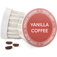 Fabula Coffee Pods Vanilla Medium Roast - Low Acid - Single Origin - Mold Free - Non-Gmo - Fair Trade - Kcup Compatible With Keurig & Keurig 2 Machines - 24 Count