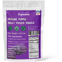 Orgnisulmte Purple Sweet Potato Powder 4.23 Oz, 100% Pure Natural Premium Purple Yam Powder For Food Coloring 120G