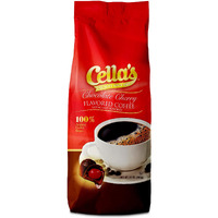 Cella's Coffee Flavored Ground Coffee - Premium Arabica, Chocolate Cherry, (12 Ounce)