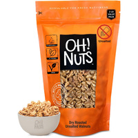 Walnuts | Dry Roasted Unsalted | 2 Lb | Packed In New York Zip-Seal Bag For Exceptional Freshness By Oh Nuts