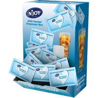N'Joy Zero Calorie Sweetener, Kosher, Gluten & Sodium Free, Blue Aspartame, 400 Count