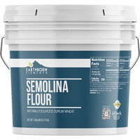 Earthborn Elements Semolina Flour (1 Gallon) For Making Pasta & Couscous, Pizza & Bread Dough
