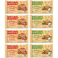 Nature's Bakery Oatmeal Crumble Bar Variety Sampler 8Ct 1.41Oz