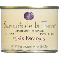 Helix Escargots | 7Oz - 12 Pack | By Saveurs De La Terre | Imported From France (12 Pack, Xl)