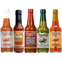 Marie Sharp's Hot Sauce 5 Pack Variety Gift Set - Big 10 Oz..