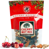 Cherry Republic Cherry Nut Mix - Nutrition-Rich Trail Mix Featuring Montmorency Tart Dried Cherries, Almonds, Cashews & Pecans - Assorted Nut Mix - All-Purpose, Healthy Snack Mix - 8 Ounces