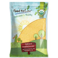 Food To Live Organic Hulled Millet, 15 Pounds - Whole Grain Seeds, Non-Gmo, Kosher, Raw, Bulk, Product Of The Usa