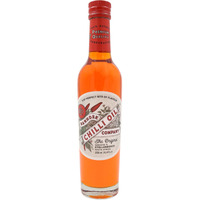 Banhoek - Chili Oil, Non-Gmo Chili-Infused Canola Oil. Hot Chili Oil For Cooking, Basting & Marinating, For Meats, Veggies, Salads & More, Vegan Alternative To Butter Or Infused Olive Oil, 250 Ml