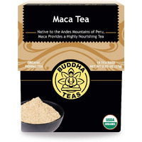 Buddha Teas Organic Maca Tea - Ou Kosher, Usda Organic, Ccof Organic, 18 Bleach-Free Tea Bag