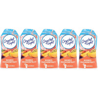 Crystal Light Liquid Water Enhancer Variety 5 Each 1.62 Fl Oz Bottles (Assorted Flavors) (Mango Passionfruit)